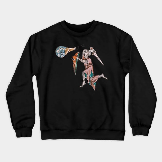 Medieval Snail wars 4 Crewneck Sweatshirt by LordDanix